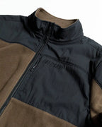 Bruin Fleece Zip Up- Major Brown Off The Grid Surplus
