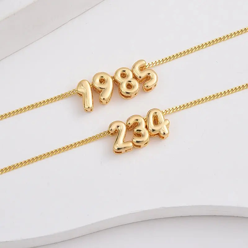 bubble 444 necklace - Blade & Thread