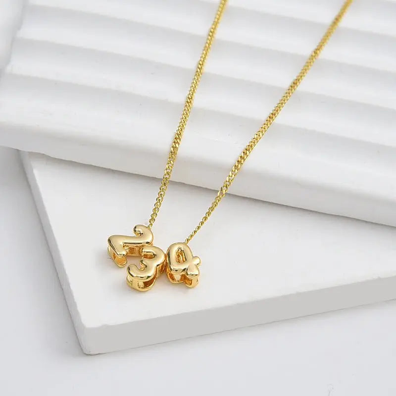 bubble 444 necklace - Blade & Thread