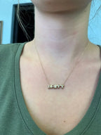 bubble letter name necklace nowadaysfashion