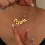 bubble name necklace nowadaysfashion