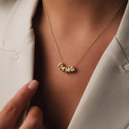 bubble name necklace nowadaysfashion