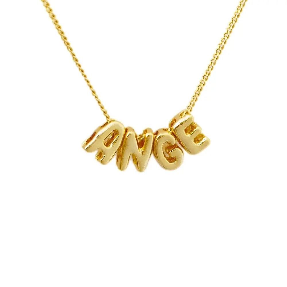 bubble name necklace - Blade & Thread