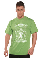 Built For Speed Men's Bamboo Viscose/Organic Cotton Short Sleeve Graphic T-Shirt Spun Bamboo