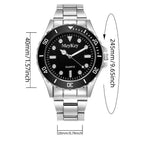 Business luminous quartz watch for students nowadaysfashion