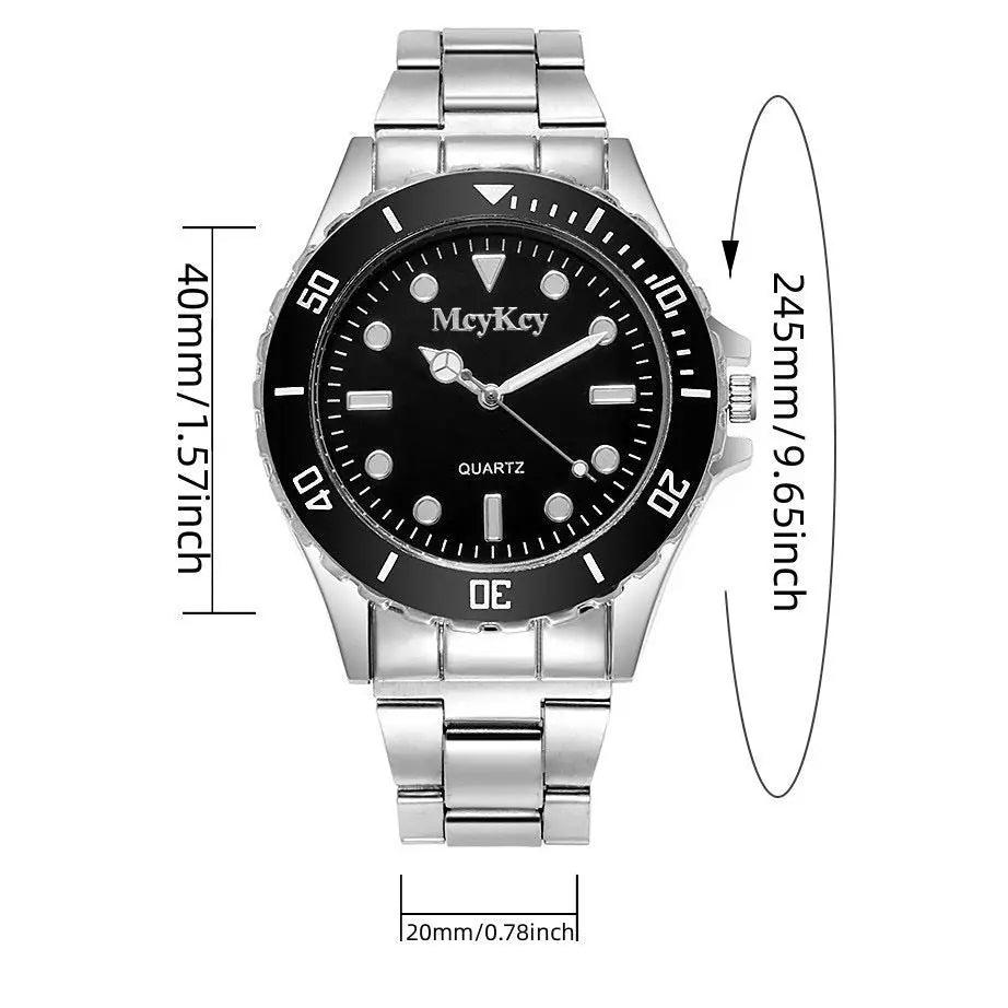 Business luminous quartz watch for students - Blade & Thread