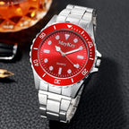 Business luminous quartz watch for students nowadaysfashion
