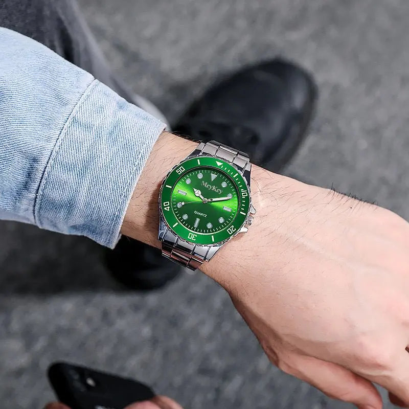 Business luminous quartz watch for students - Blade & Thread