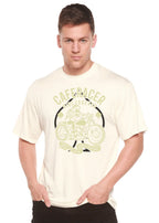 Caferacer Ride Forever Men's Bamboo Viscose/Organic Cotton Short Sleeve Graphic T-Shirt Spun Bamboo