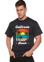 California Beach Unisex Bamboo Viscose/Organic Cotton Short Sleeve Graphic T-Shirt Spun Bamboo
