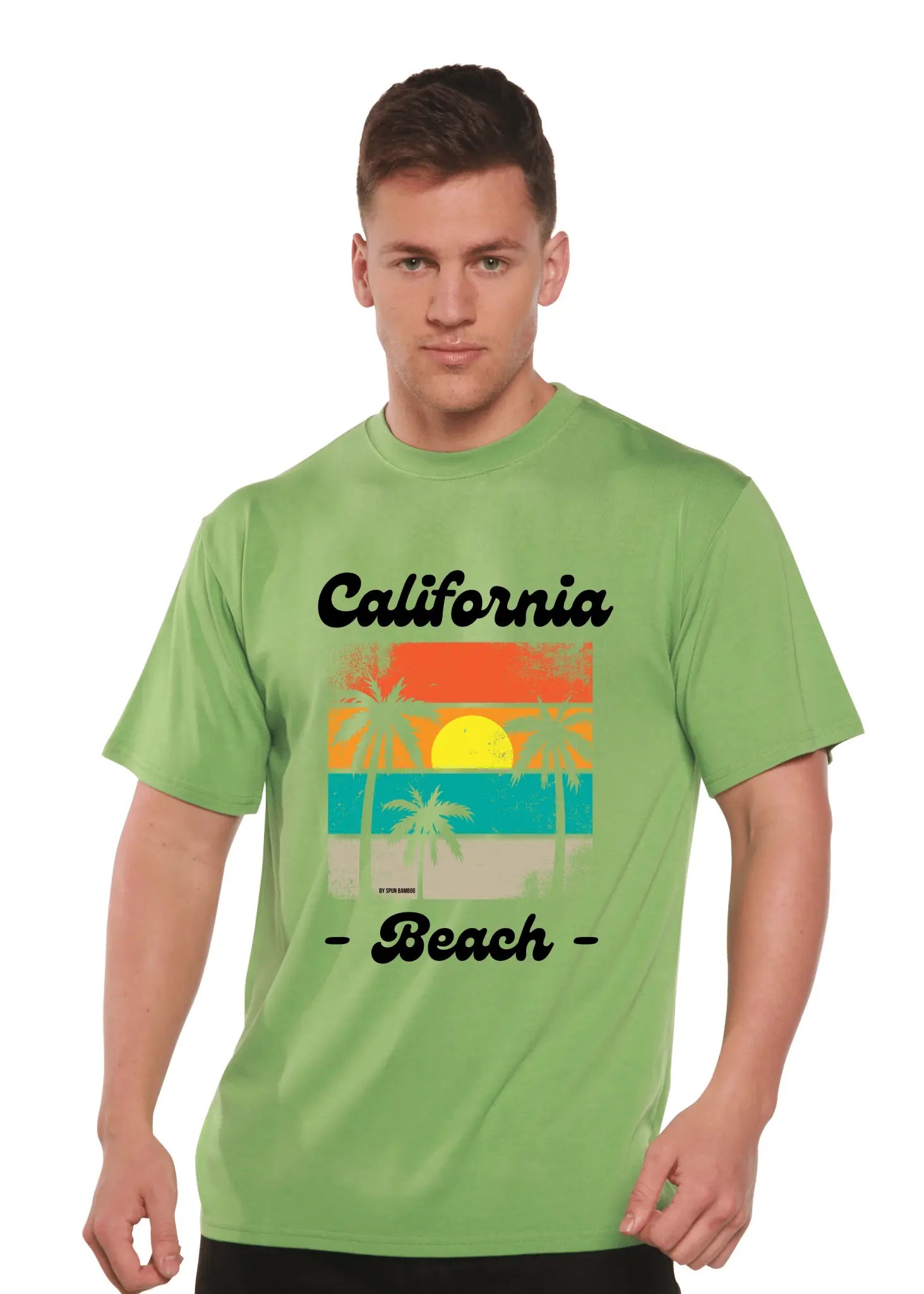 California Beach Unisex Bamboo Viscose/Organic Cotton Short Sleeve Graphic T-Shirt - Blade & Thread