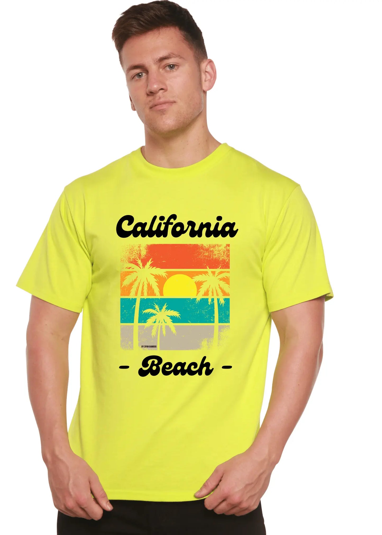California Beach Unisex Bamboo Viscose/Organic Cotton Short Sleeve Graphic T-Shirt - Blade & Thread