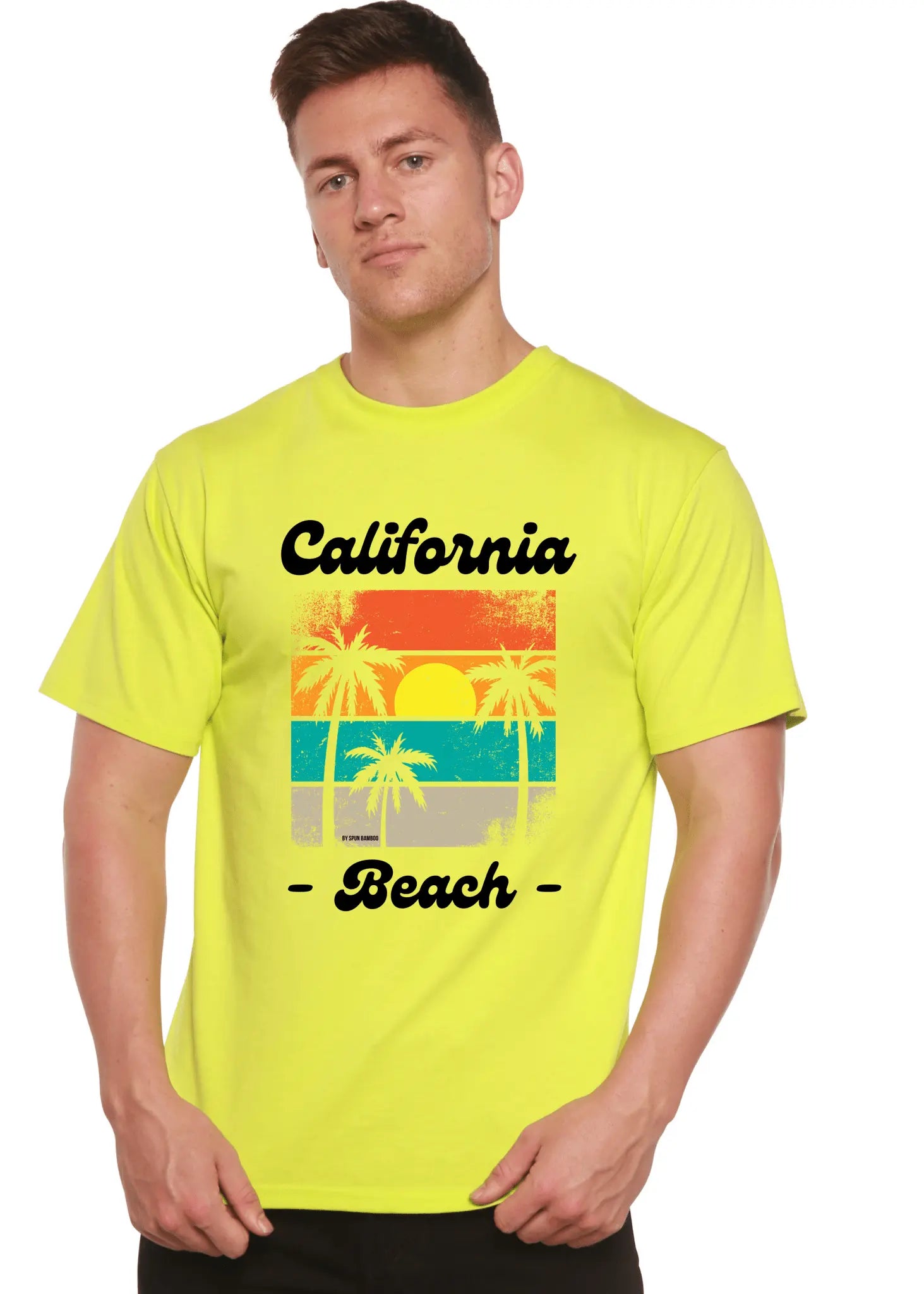 California Beach Unisex Bamboo Viscose/Organic Cotton Short Sleeve Graphic T-Shirt - Blade & Thread