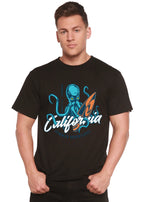California Summer Adventures Men's Bamboo Viscose/Organic Cotton Short Sleeve Graphic T-Shirt Spun Bamboo
