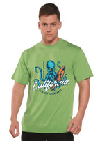California Summer Adventures Men's Bamboo Viscose/Organic Cotton Short Sleeve Graphic T-Shirt Spun Bamboo