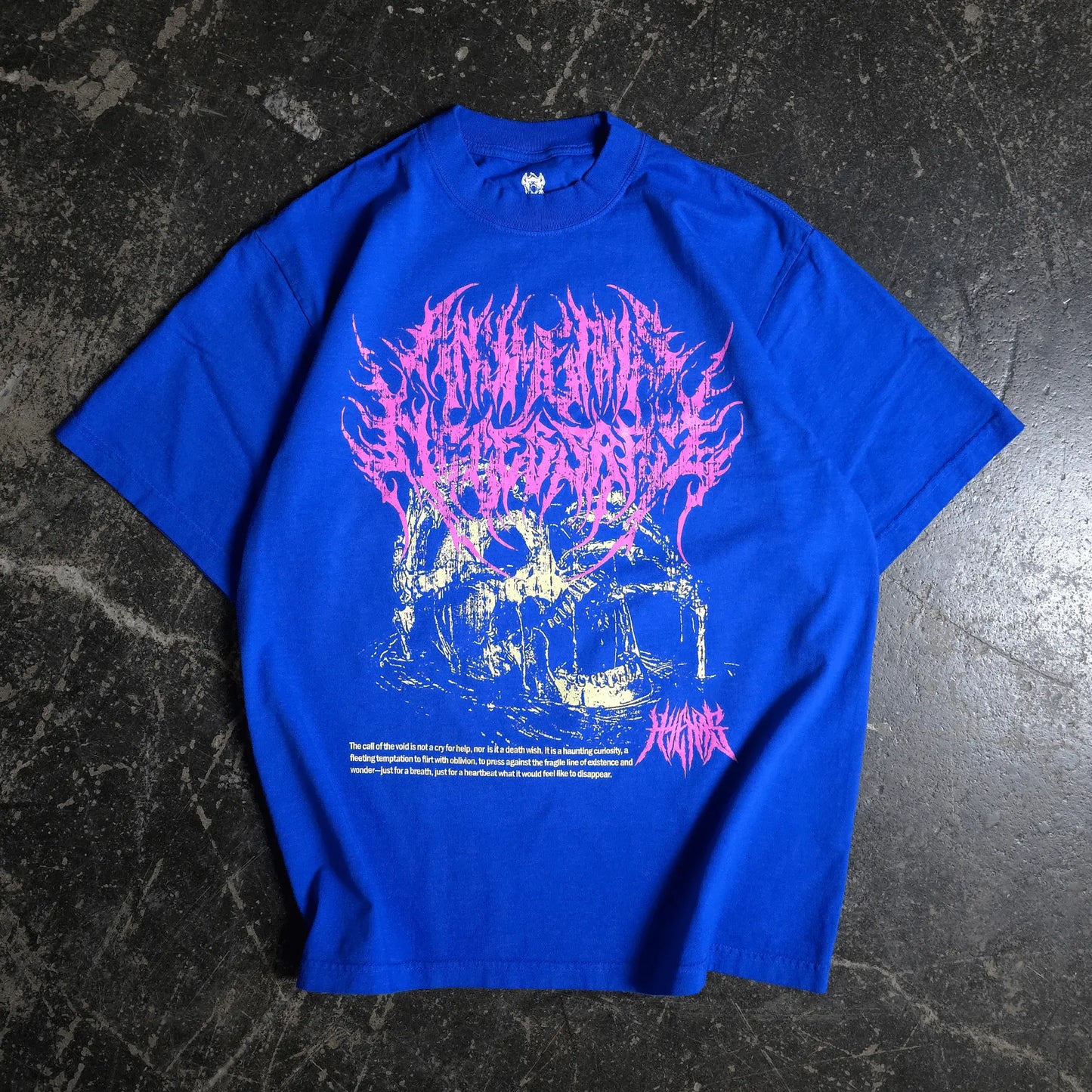 Call of the Void T-Shirt Royal Blue - Blade & Thread