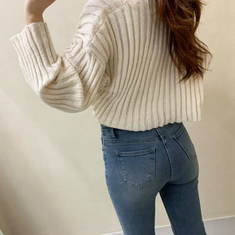 Camisole Knitted Cardigans Women Two Piece Sets 2021 Autumn Sweater Jacket Woman nowadaysfashion