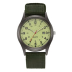 Canvas men's casual fashion gift watch, quartz watch nowadaysfashion
