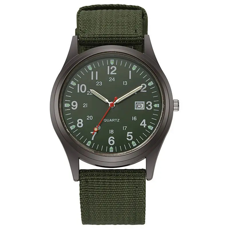 Canvas men's casual fashion gift watch, quartz watch nowadaysfashion