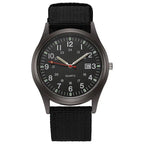 Canvas men's casual fashion gift watch, quartz watch nowadaysfashion