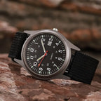 Canvas men's casual fashion gift watch, quartz watch nowadaysfashion