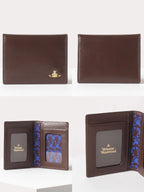 Card holder ID holder genuine leather long solid color nowadaysfashion