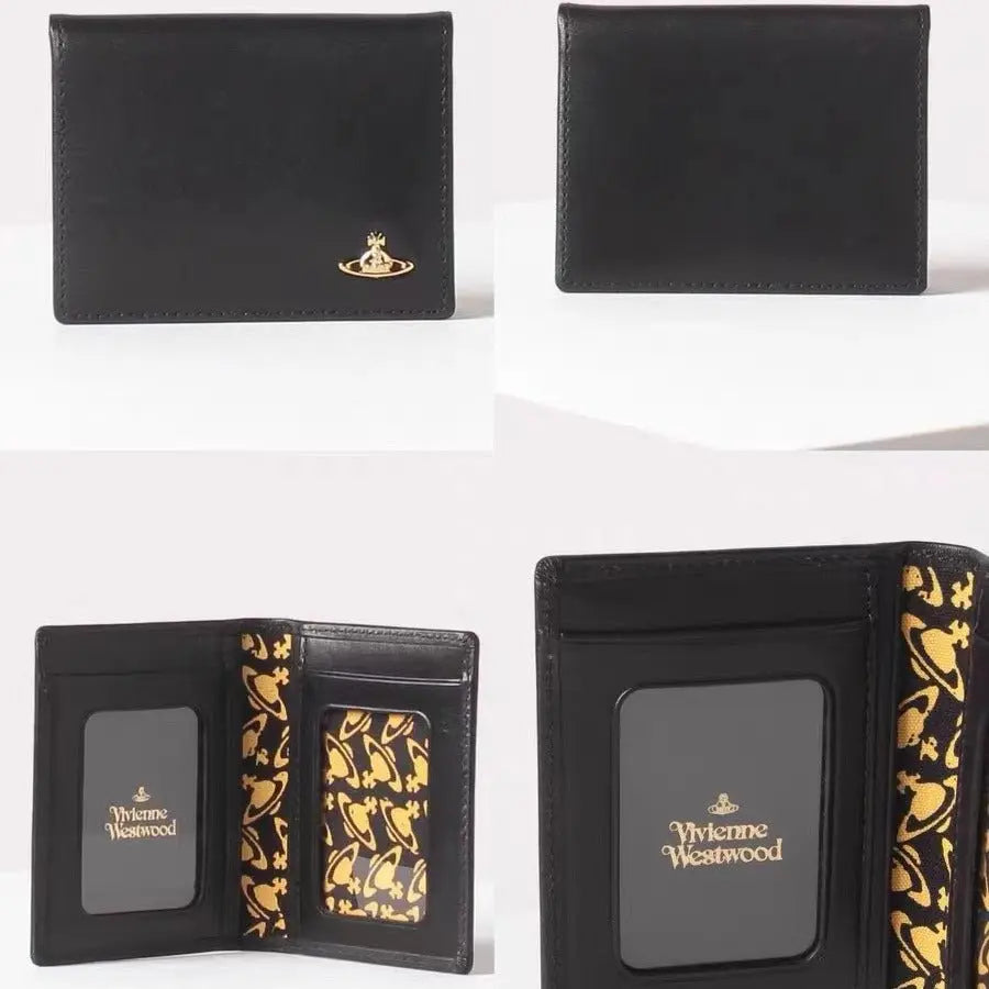Card holder ID holder genuine leather long solid color - Blade & Thread