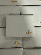Card holder ID holder genuine leather long solid color nowadaysfashion