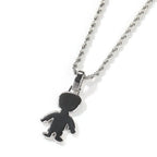 Cartoon Diamond Couple Pendant Necklace nowadaysfashion