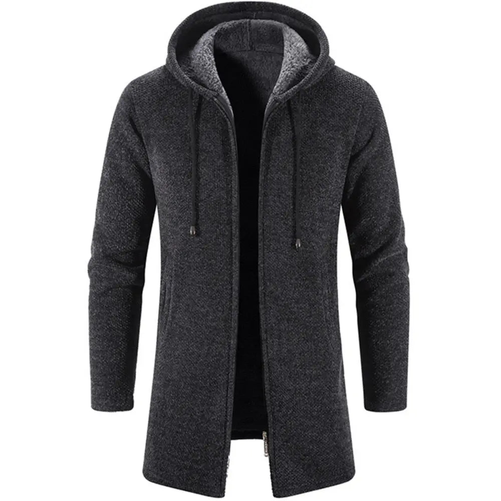 Cashmere Men's Cardigan Chenille Outer Sweater Coat Windbreaker nowadaysfashion