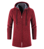 Cashmere Men's Cardigan Chenille Outer Sweater Coat Windbreaker nowadaysfashion