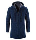 Cashmere Men's Cardigan Chenille Outer Sweater Coat Windbreaker nowadaysfashion