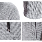 Cashmere Men's Cardigan Chenille Outer Sweater Coat Windbreaker nowadaysfashion