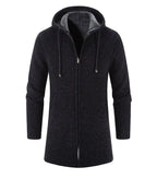Cashmere Men's Cardigan Chenille Outer Sweater Coat Windbreaker nowadaysfashion