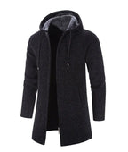 Cashmere Men's Cardigan Chenille Outer Sweater Coat Windbreaker nowadaysfashion