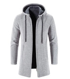 Cashmere Men's Cardigan Chenille Outer Sweater Coat Windbreaker nowadaysfashion