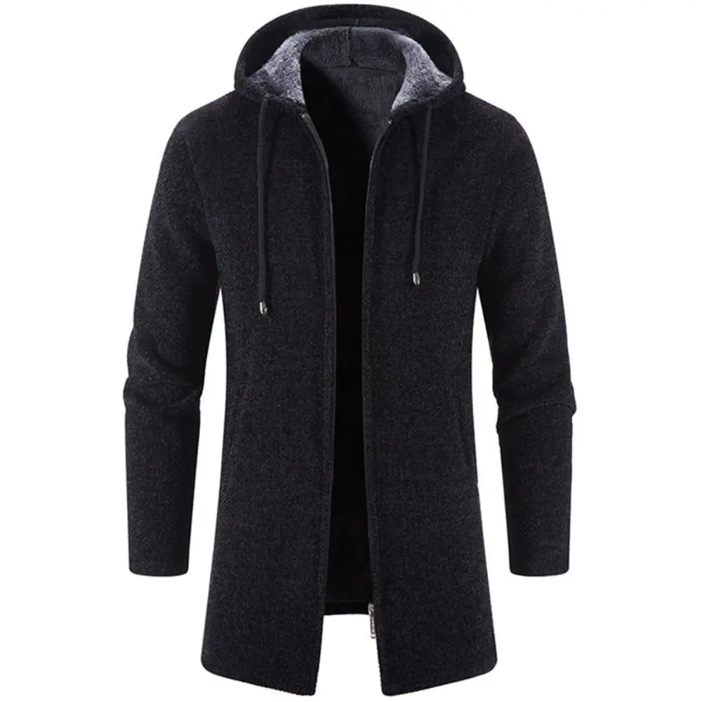 Cashmere Men's Cardigan Chenille Outer Sweater Coat Windbreaker nowadaysfashion