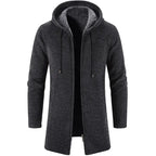 Cashmere Men's Cardigan Chenille Outer Sweater Coat Windbreaker nowadaysfashion