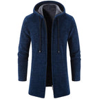 Cashmere Men's Cardigan Chenille Outer Sweater Coat Windbreaker nowadaysfashion