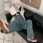 Casual Denim Jumpsuits Women Loose Overalls Baggy Wide Leg Rompers nowadaysfashion