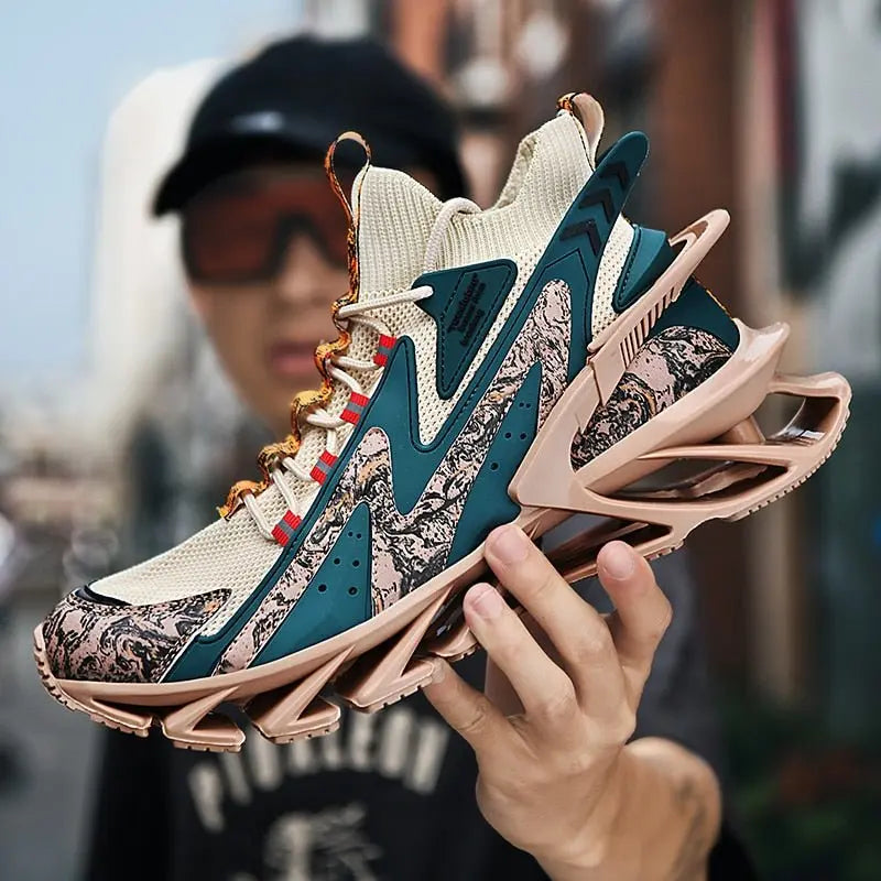 casual Shoes platform Shoes fashion Blade running high top sneakers nowadaysfashion