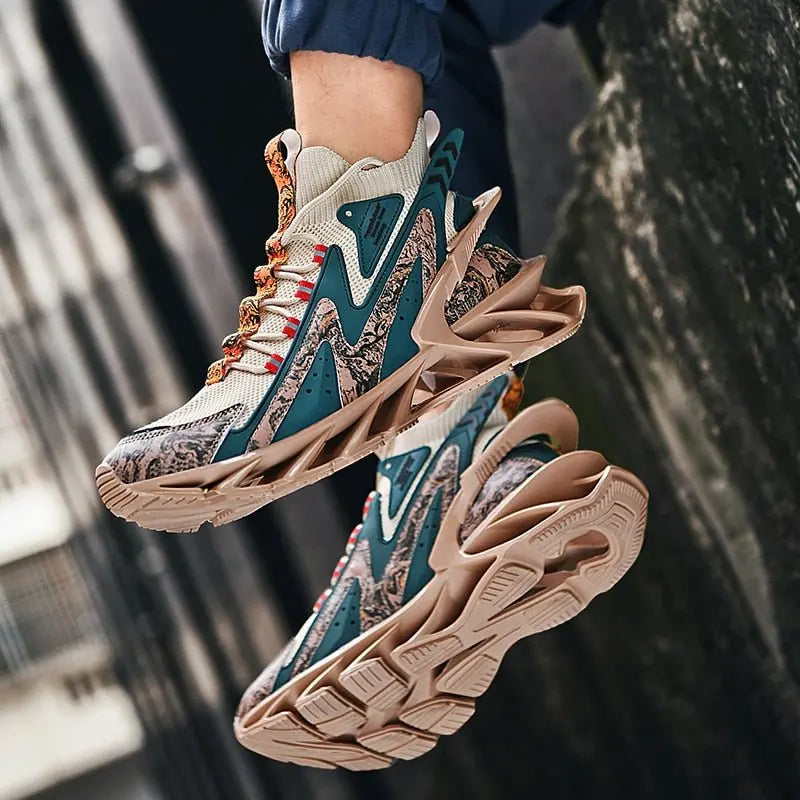 casual Shoes platform Shoes fashion Blade running high top sneakers - Blade & Thread