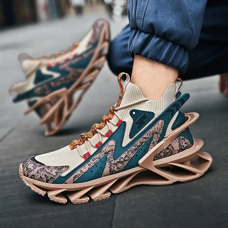 casual Shoes platform Shoes fashion Blade running high top sneakers - Blade & Thread