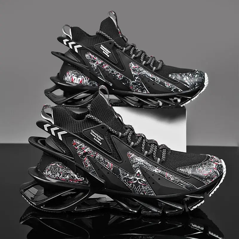 casual Shoes platform Shoes fashion Blade running high top sneakers - Blade & Thread