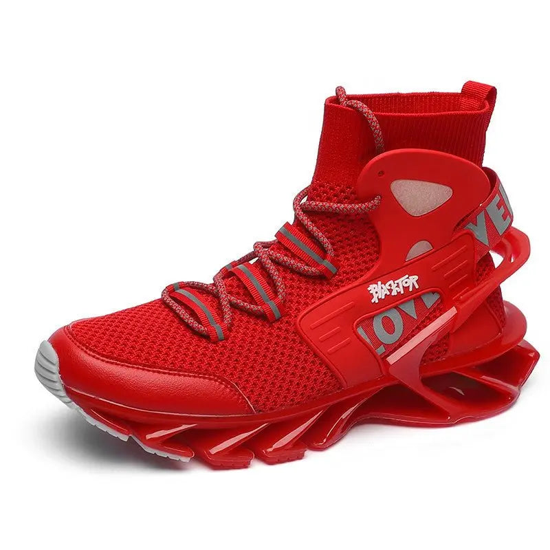 casual solid color Shoes platform Shoes fashion sports shoes - Blade & Thread