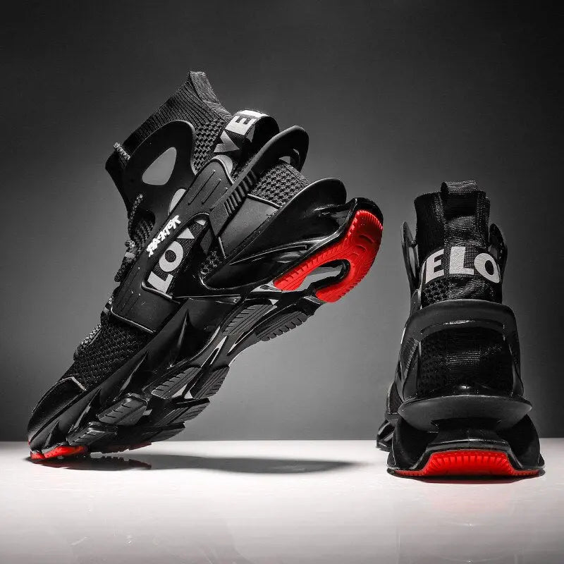 casual solid color Shoes platform Shoes fashion sports shoes - Blade & Thread