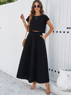 Casual solid color vest dress nowadaysfashion