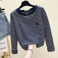 Casual Women T-Shirt Long Sleeve Style Slim Basic Cotton Tshirt Top Womens Clothing nowadaysfashion