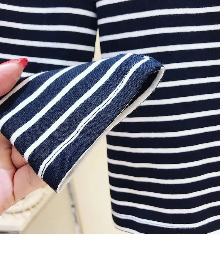 Casual Women T-Shirt Long Sleeve Style Slim Basic Cotton Tshirt Top Womens Clothing nowadaysfashion