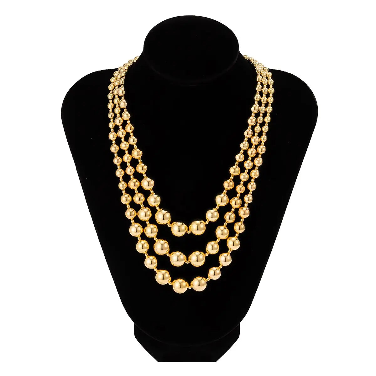 CCB Material Exaggerated Big Choker Necklace Collar for Women Hiphop Chunky Chain Necklace nowadaysfashion